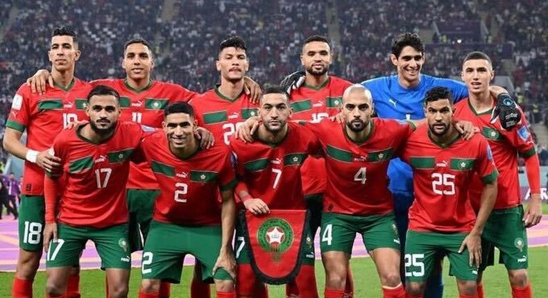 L'équipe de football Marocaine