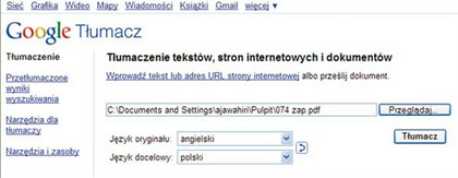 Tłumacz Google - jak korzystać