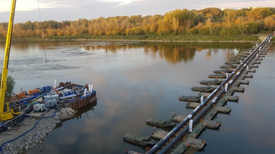 Naprawa kolektorów oczyszczalni "Czajka", listopad 2019 r.