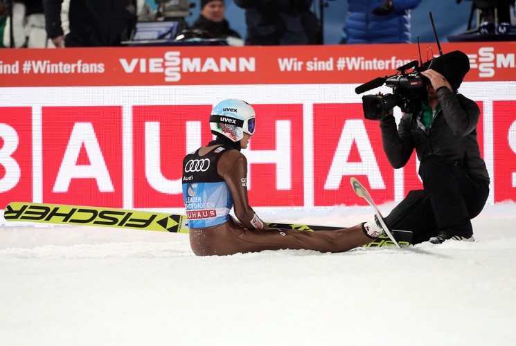 Kamil Stoch wygrał czwarty konkurs Turnieju Czterech Skoczni w Bischofshofen