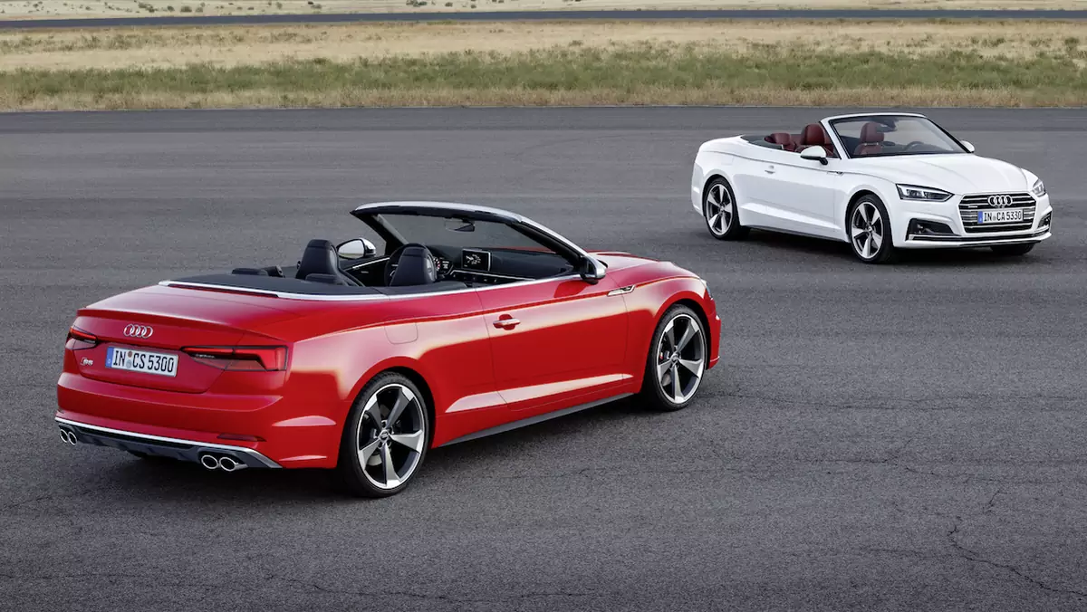 Nowe Audi A5 i S5 Cabriolet