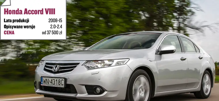 Używana Honda Accord - nieźle wygląda i bardzo wolno się starzeje!