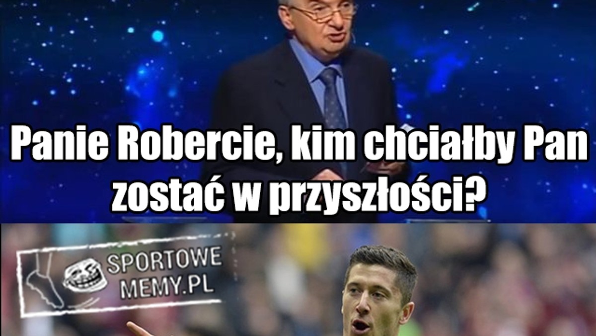 Robert Lewandowski bohaterem memów po meczu z Schalke