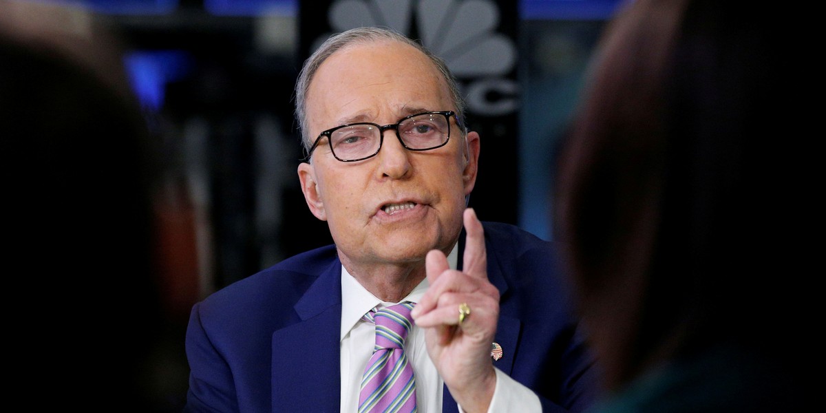 Larry Kudlow w roku 2016, podczas kampanii wyborczej, był nieformalnym doradcą Trumpa