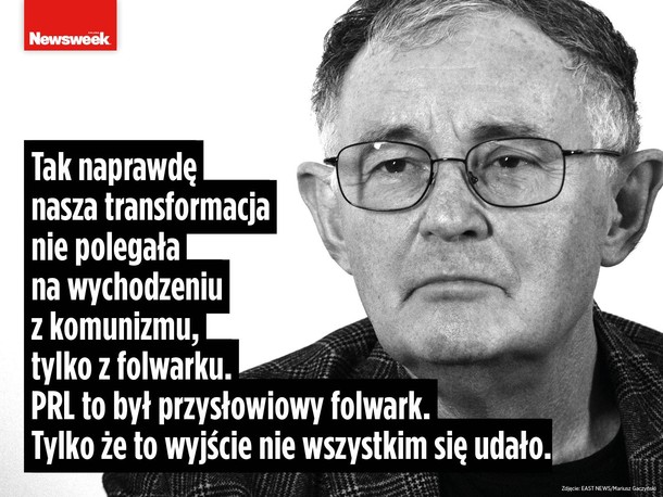 Prof. Wiktor Osiatyński dla „Newsweeka