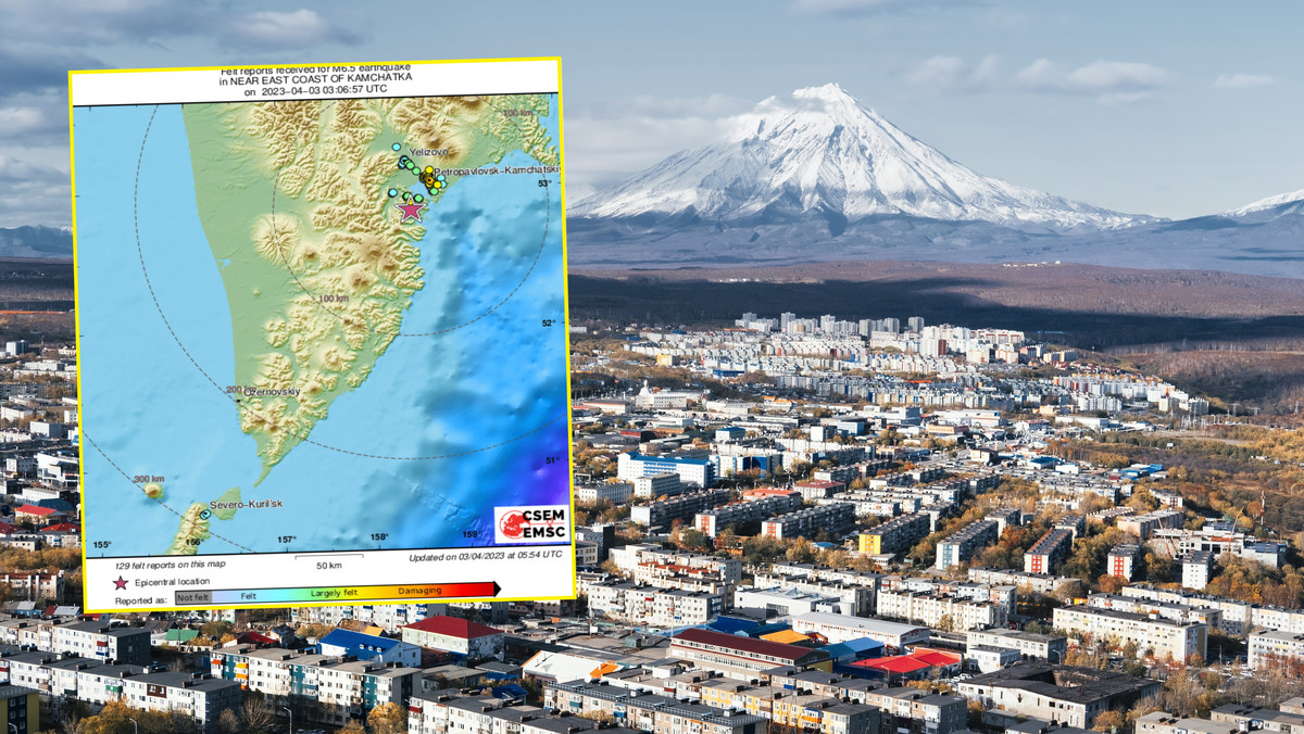 Silne trzęsienie ziemi w Rosji. Są kolejne ostrzeżenia