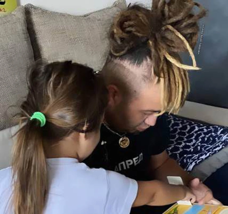 Rasta sa ćerkom Tarom