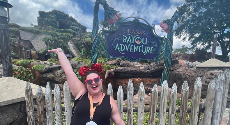 I got a media preview of Tiana's Bayou Adventure at Magic Kingdom. Megan duBois