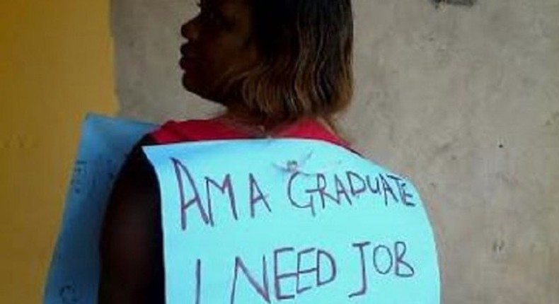 This graduate needs a job fast