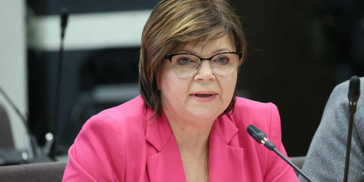 Ministra zdrowia Izabela Leszczyna