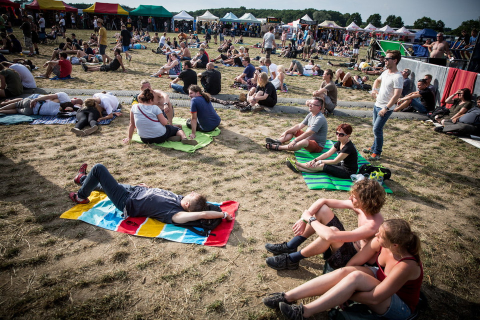 Publiczność na Jarocin Festiwal 2015