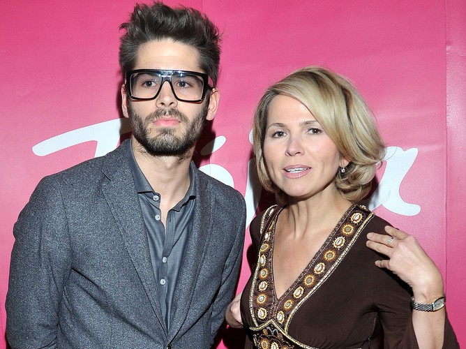 Radzimir Dębski z mamą Anną Jurksztowicz