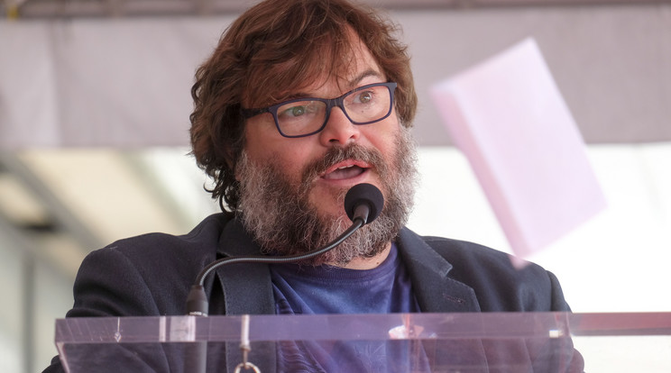 Jack Black a csillag avatásán / Fotó: Northfoto