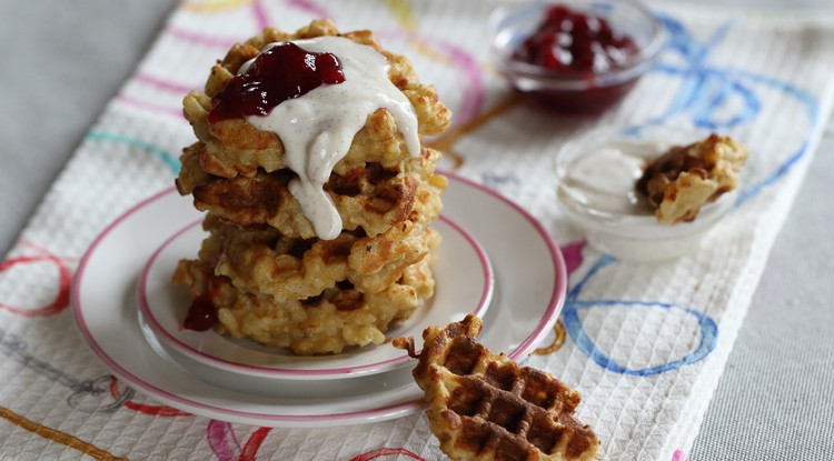 Tejberizses gofri recept / Fotó: Ringier