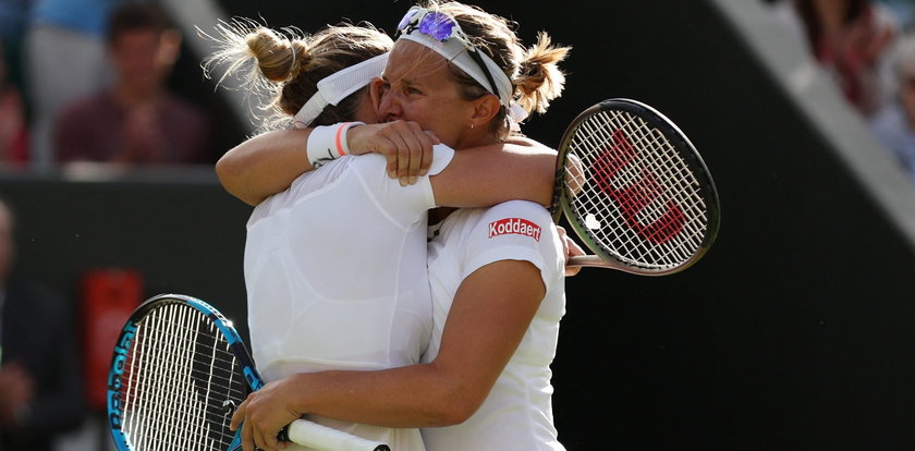 Wzruszające sceny podczas Wimbledonu. Zawodniczka wpadła rywalce w ramiona i się rozpłakała