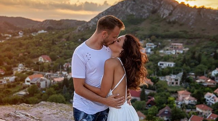 Kinga és Dani egy hónap után összeköltözött./ Fotó: Instagram, Huszák Dorina