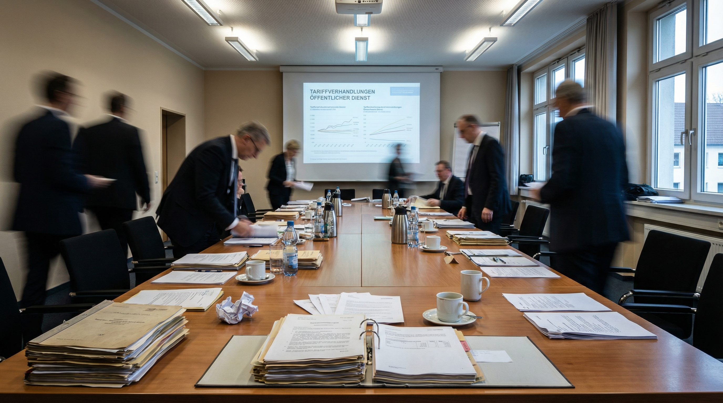 925.000 Länderbeschäftigte warten auf Tarifergebnis - Verhandlungen laufen noch heute