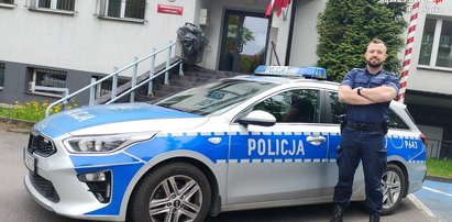 Ten policjant bierze robotę do domu. Sierżant Roland Mitkowski znów coś "zbroił" po godzinach