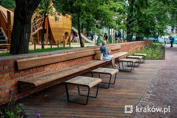 Ogród Kasztanowy już otwarty. To nowy park kieszonkowy w Krakowie