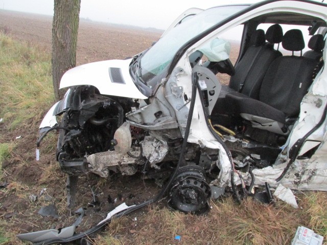 Wypadek w okolicach Brzegu