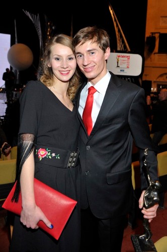 Ewa Bilan-Stoch i Kamil Stoch 7 stycznia 2012 r.