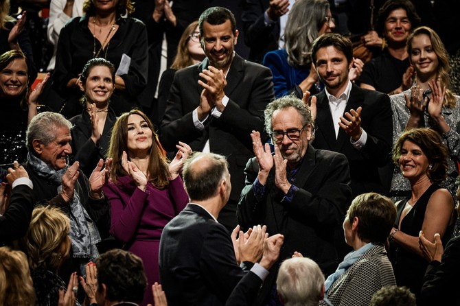 Monika Beluči i Tim Barton na festivalu u Lionu gde je ljubav počela Reynaud Julien/APS-Medias/ABACA/ Abaca Press