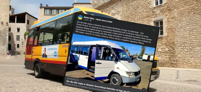 Używany bus z Bielska trafi do Ukrainy. Będzie pomagać ofiarom wojny