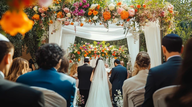 Luksuzno venčanje / Ilustracija