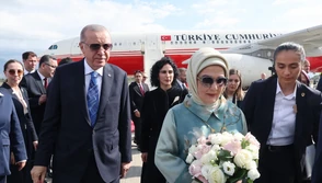 Enina Erdogan sa suprugom