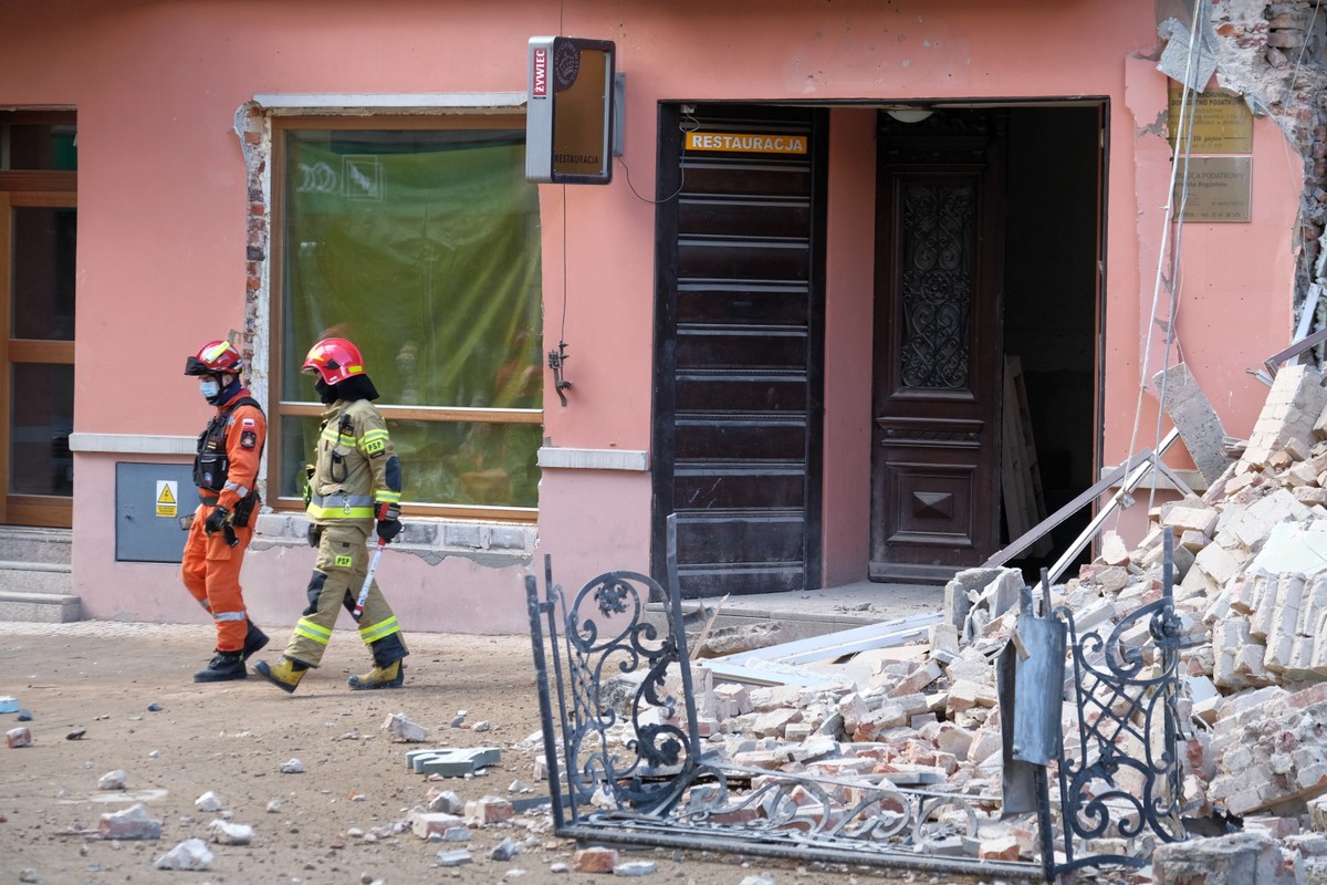 Katastrofa budowlana w Rybniku