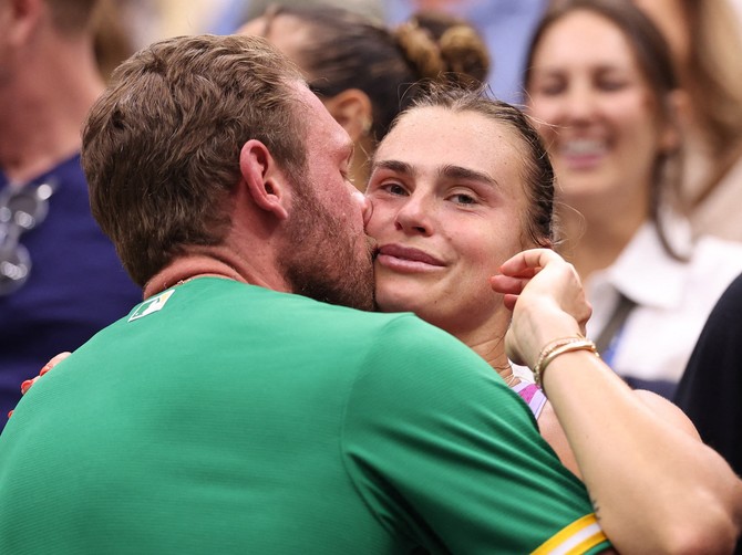 Arina Sabalenka i Georgios Frangulis