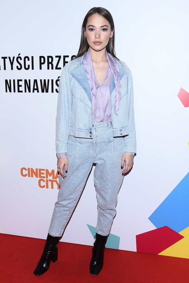 Premiera filmu "Artyści przeciw nienawiści": Alicja Szemplińska