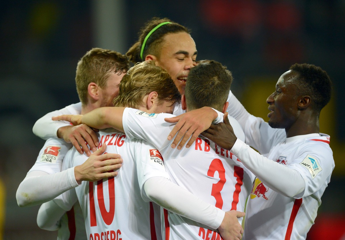 Liga niemiecka: Sensacyjny lider z Lipska nie zwalnia tempa