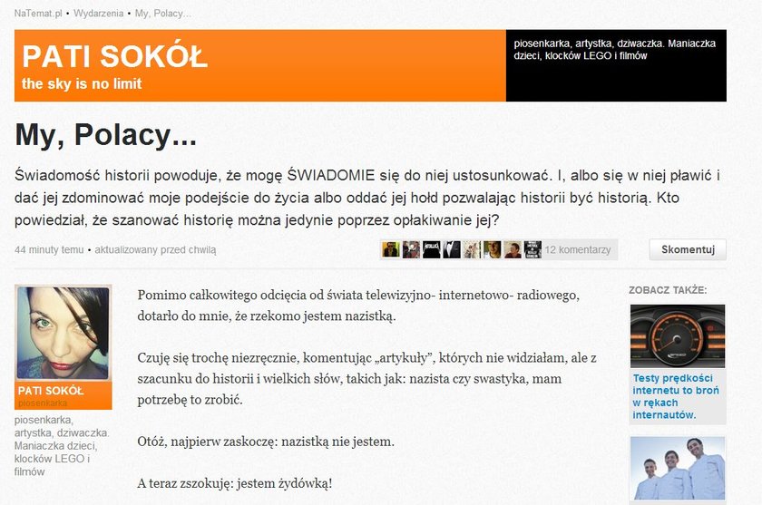 Pati Sokół blog