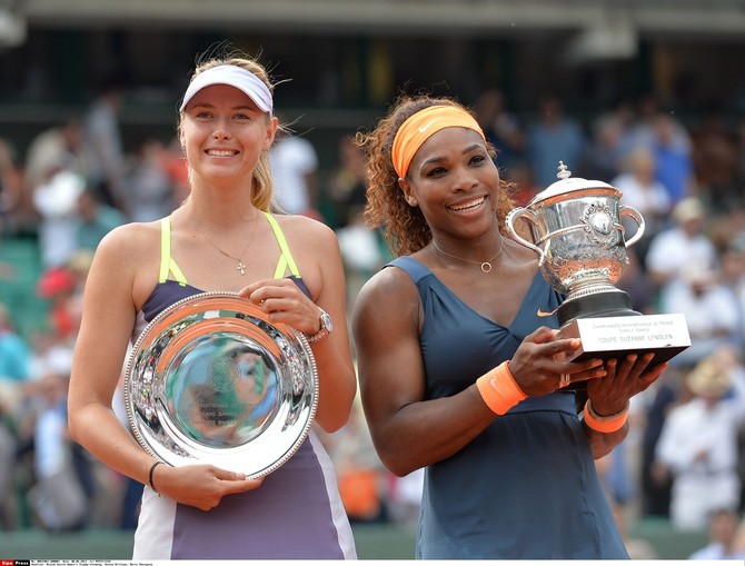 Marija Šarapova i Serena Vilijams