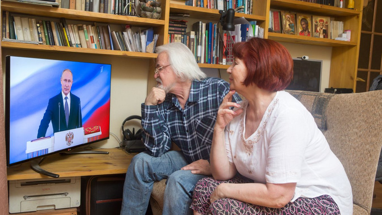 Rosjanie oglądają telewizję, Władimir Putin