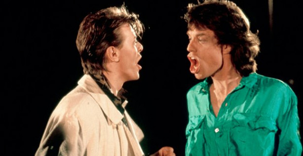 Mick Jagger i David Bowie tańczą bez muzyki