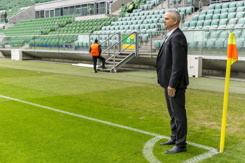 Pilka nozna. Ekstraklasa. Slask Wroclaw - Jagiellonia Bialystok. 08.03.2019