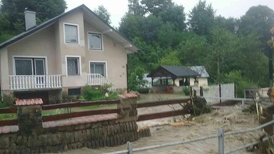 Povodne na východnom Slovensku – 19. júla 2020