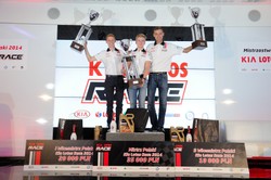 Piotr Parys mistrzem wyścigowej serii Kia Lotos Race 2014