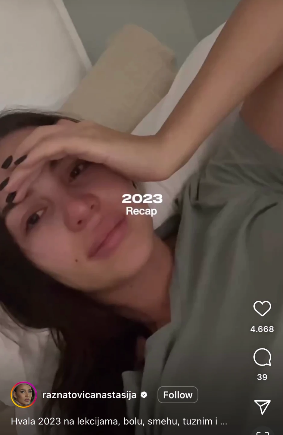 Anastasija i Nemanja, intimni momenti tokom godine