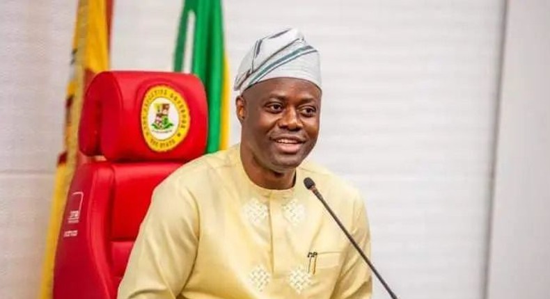 Oyo State governor, Seyi Makinde, is seeking a second term in office