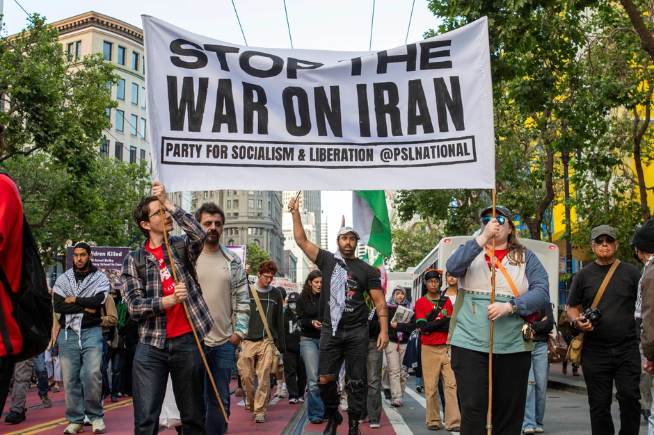 Protest u San Francisku protiv rata u Iranu