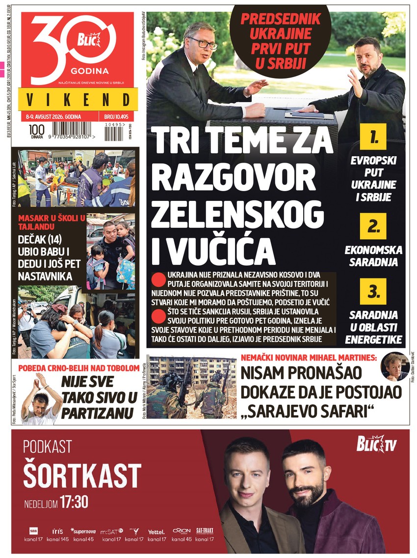 Naslovna Blic