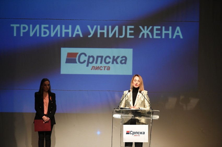 Tribina Unije žena Srpske liste u Gračanici