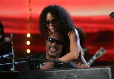 Alicia Keys i Stevie Wonder, fot. MTV