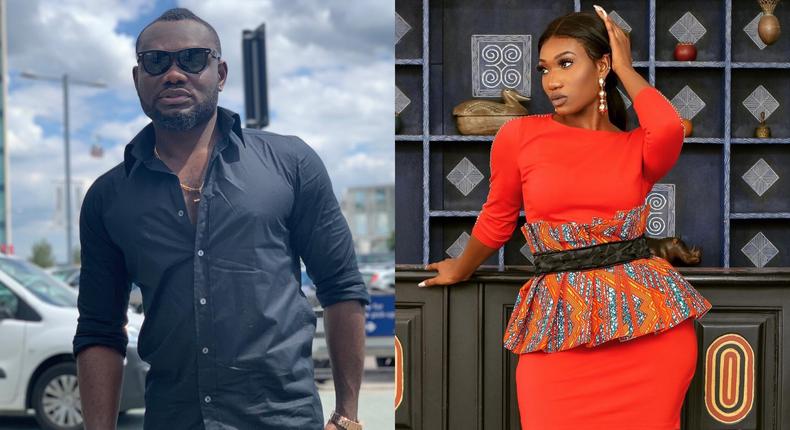 Prince David Osei and Wendy Shay