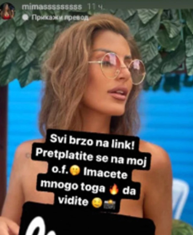 Mima Šarac o objavljenom snimku