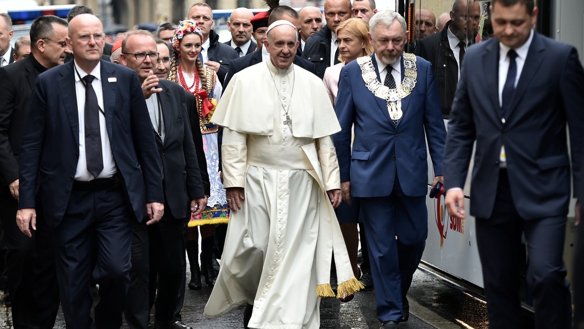 Papież Franciszek odebrał klucze do miasta