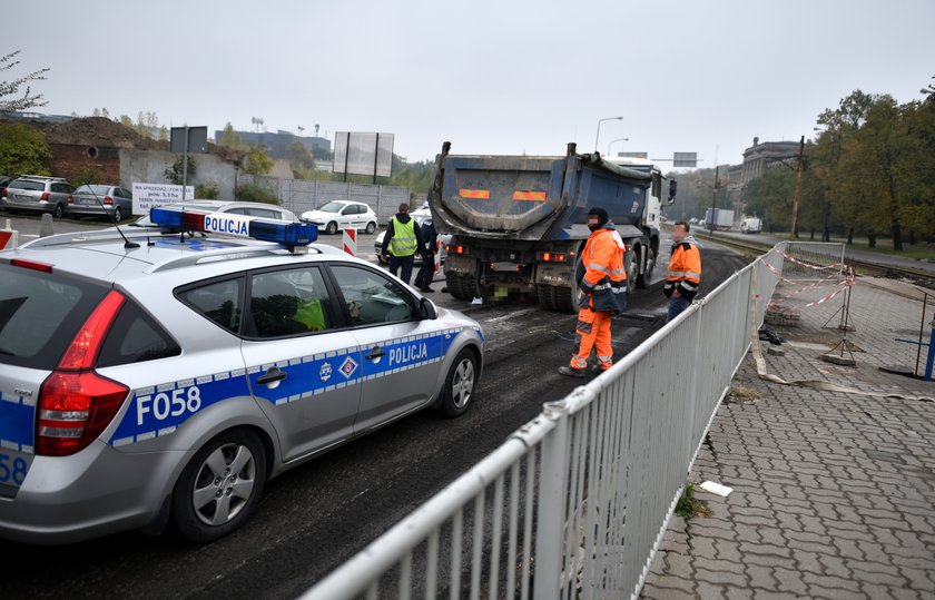 Łódź. Śmiertelny wypadek na budowie trasy WZ